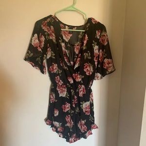 floral romper